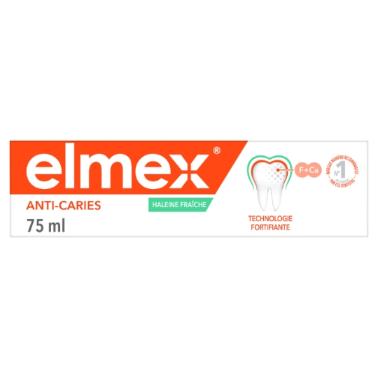 Dentifrice Anti-Caries Haleine Fraîche ELMEX