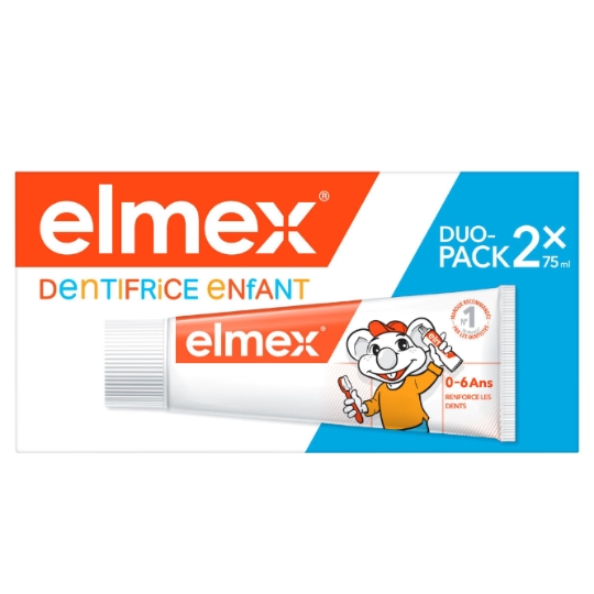 Dentifrice Enfant 0-6 ans Renforce les Dents ELMEX