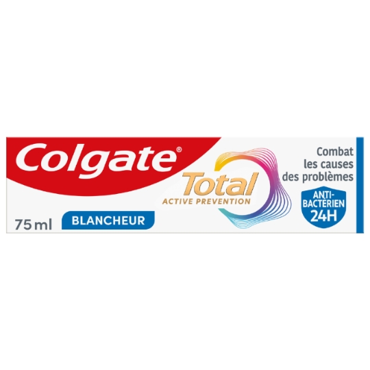 Dentifrice Total Active Prévention Blancheur COLGATE