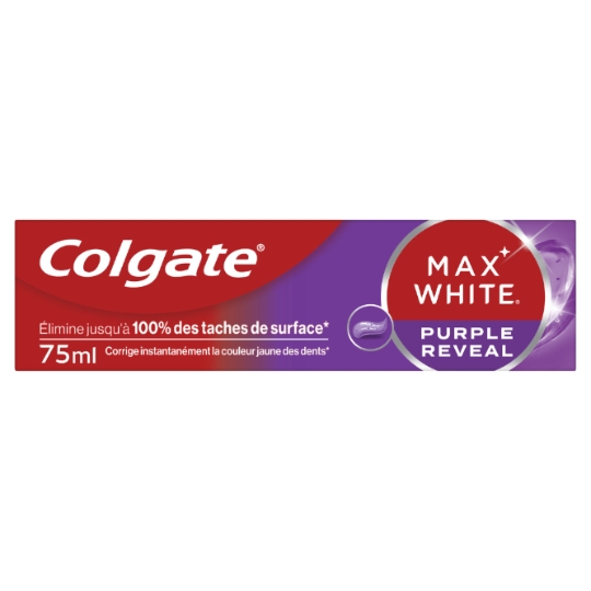 Dentifrice Blancheur Max White Purple Reveal COLGATE