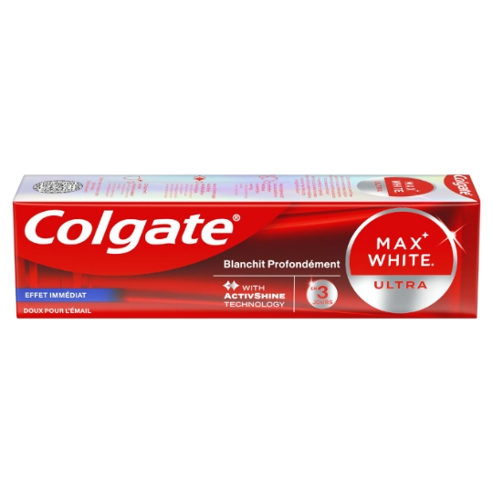 Dentifrice Blancheur Effet Immédiat Max White Ultra COLGATE