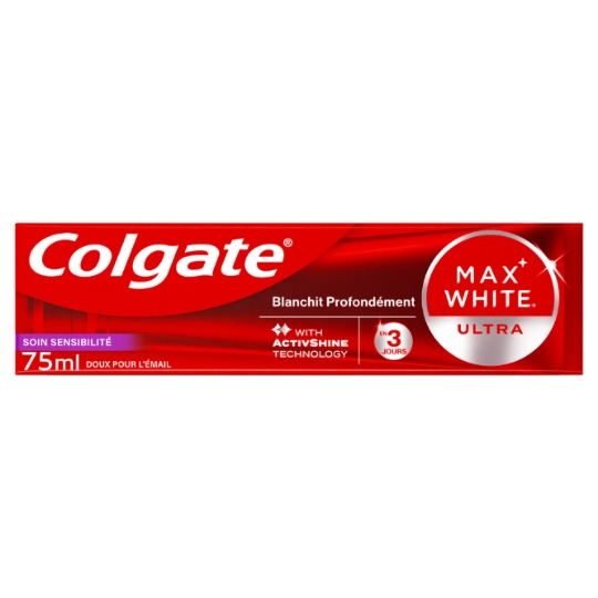 Dentifrice Max White Ultra Soin Sensibilité COLGATE