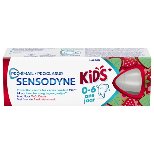 Dentifrice Enfant 2-6ans Anti-carries Fraise Pro Email SENSODYNE