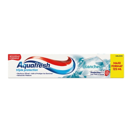 Dentifrice Blancheur Triple Action AQUAFRESH