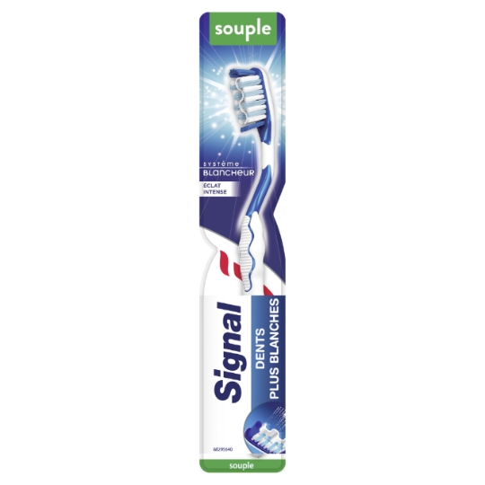 Brosse à dents Souple Blancheur Éclat Intense SIGNAL