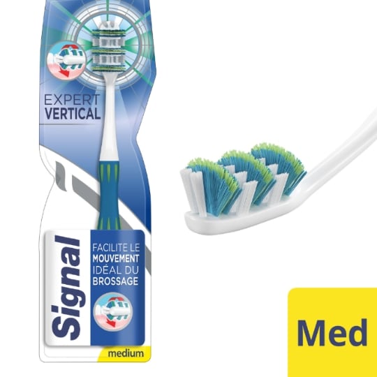 Brosse à dents Médium Expert Vertical SIGNAL