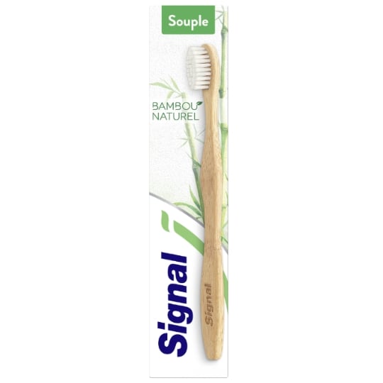 Brosse à dents Souple En Bambou SIGNAL