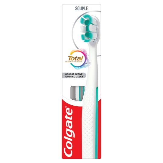 Brosse à Dents Souple Mousse Active Total Active Prevention COLGATE