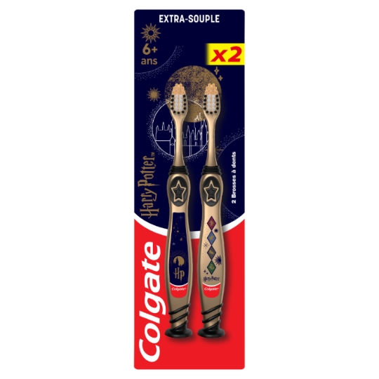 Brosses à Dents Enfant 6+ Extra Souple Harry Potter COLGATE