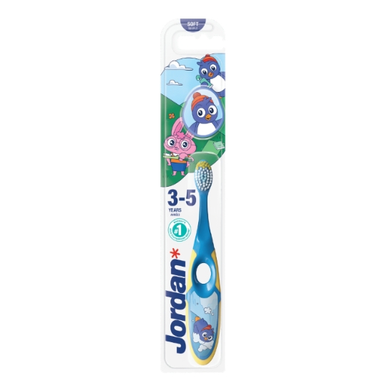 Brosse à dents Souple Enfant 3-5 Ans Step By Step Avec Ventouse JORDAN