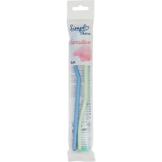 Brosse à dents Souple Sensitive SIMPL