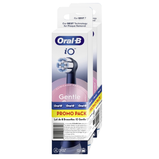 Brossettes à dents  Gentle Care Noir ORAL-B
