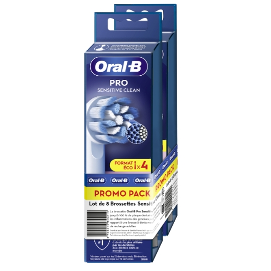 Oral-B POC Brossettes Sensitive 8CT Sensitive Clean ORAL-B