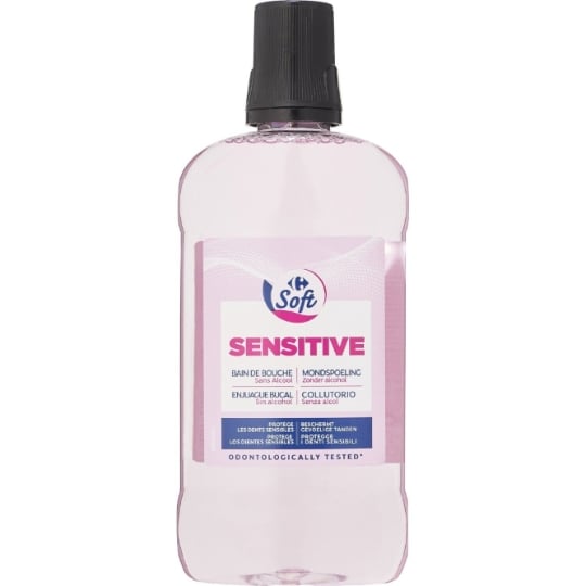 Bain de Bouche Sans Alcool Sensitive CARREFOUR SOFT