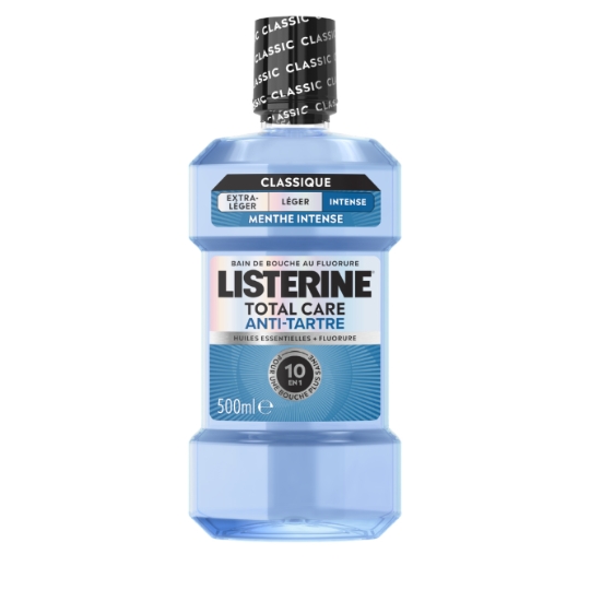 Bain de Bouche Total Care Anti Tartre 10en1 LISTERINE