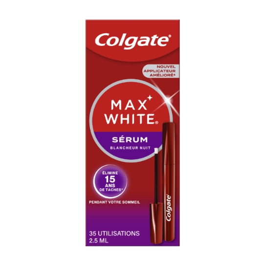 Sérum Blancheur Nuit Pour Dents Max White Ultimate COLGATE