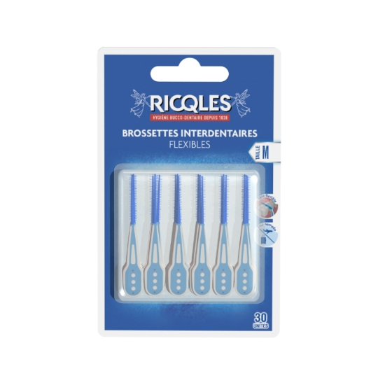 Brossettes Interdentaire Flexibles Taille M RICQLES