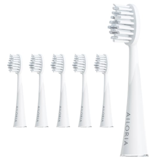 Shine Bright Extra Clean Têtes de brosse Extra Clean - lot de 6 AILORIA