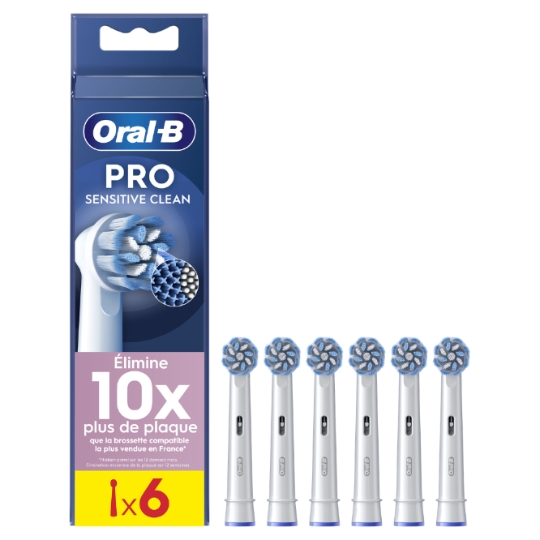 Brossettes à dents  Pro Sentive Clean  ORAL-B ORAL-B