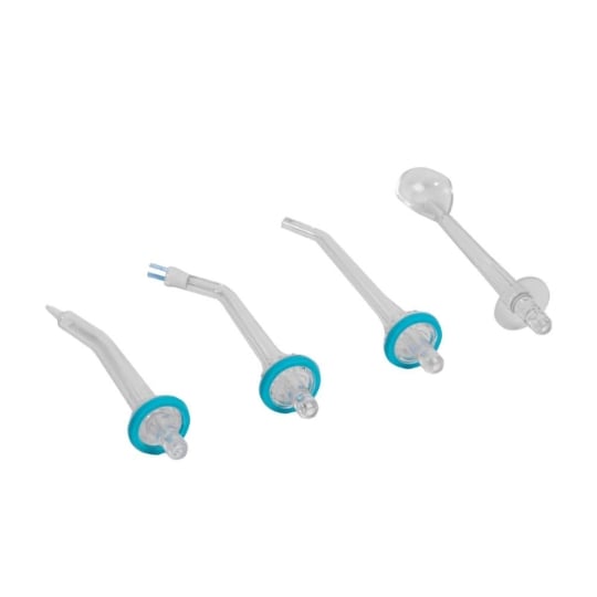 Cecotec Pack D’embouts Pour Hydropulseur Bamba Toothcare 1100 Jet Liberty. 4 Embouts Et Accessoire D’origine CECOTEC