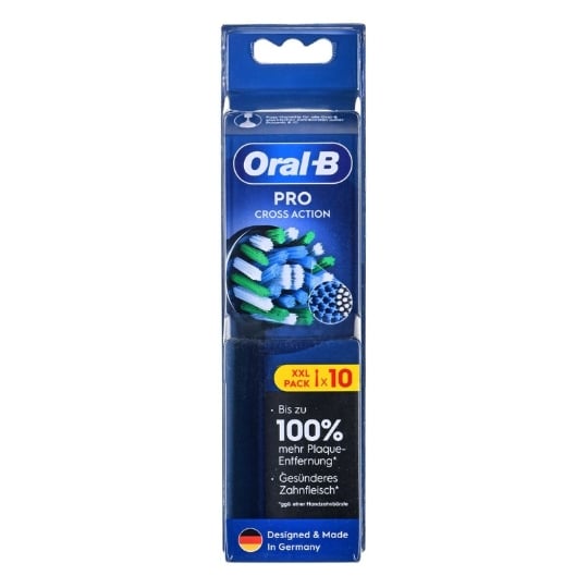 Oral-b Lot De 10 Brossettes Pro Crossaction, Noir ORAL-B