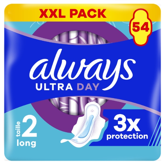 Serviette Hygiénique  Ultra Day avec Ailette Taille 2  ALWAYS