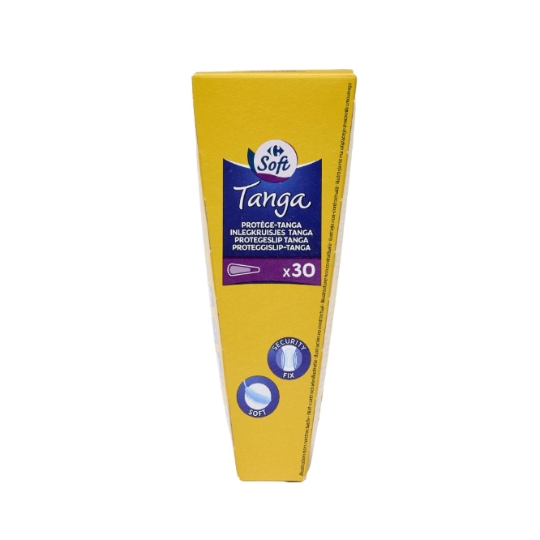 Protège-slip Tanga soft et security fix CARREFOUR SOFT