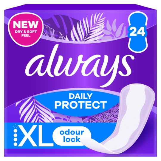 Protège-slips Extra Long Daily Protect Taille XL ALWAYS