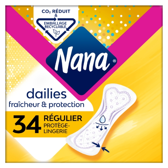 Protège-slips Normal Dailies Fraîcheur Et Protection NANA