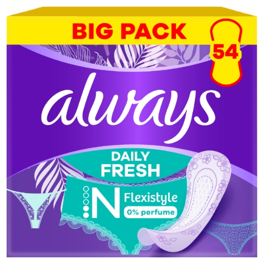 Protège-Slip  Daily Fresh Normal - Flexible 0% parfum  ALWAYS
