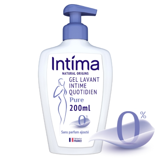 Gel Douche Intime Neutre Peaux Sensibles INTIMA
