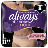 Culottes pour Fuites Urinaires Taille L 44-54 Discreet Boutique ALWAYS