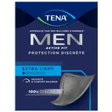 Serviettes hygiéniques fuites urinaires Homme Protection Discrète Extra Light Men Active Fit TENA