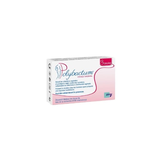 Effik Polybactum Ovule Vaginal 3 Ovules Aucune marque