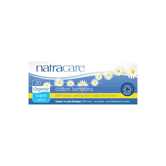 Natracare Tampons Bio Sans Applicateur Super NATRACARE