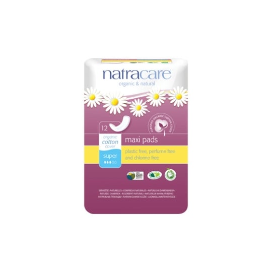 Natracare 771484 Produit D'hygiène Féminine Serviette Hygiénique 12 Pièce(s) NATRACARE