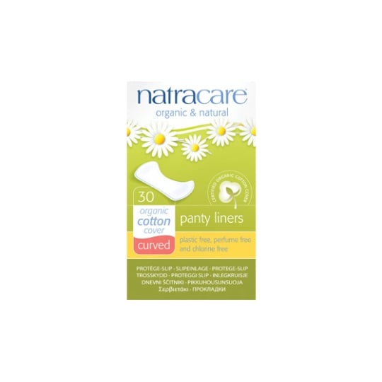Natracare Curved Serviette Hygiénique 30 Pièce(s) NATRACARE