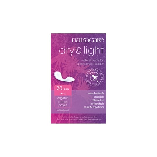 Natracare 771489 Produit D'hygiène Féminine Serviette Hygiénique 20 Pièce(s) NATRACARE