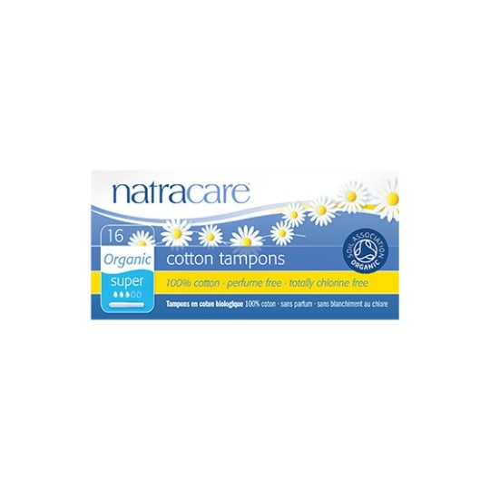 Natracare 771468 Produit D'hygiène Féminine Tampon 16 Pièce(s) NATRACARE