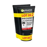 Nettoyant PureActive BHA Charbon Anti-Points Noirs 3en1  GARNIER