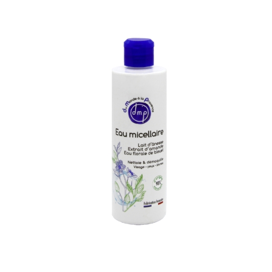Eau Micellaire au Lait d'Ânesse, Extrait d'Amande, Eau Florale de Bleuet DU MONDE A LA PROVENCE