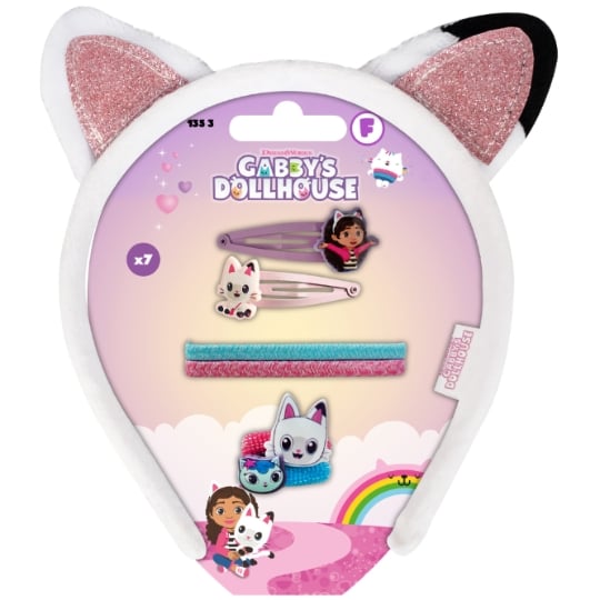 Set de coiffure De Coiffure 7 Pièces Gabby's Dollhouse GABBY'S DOLLHOUSE