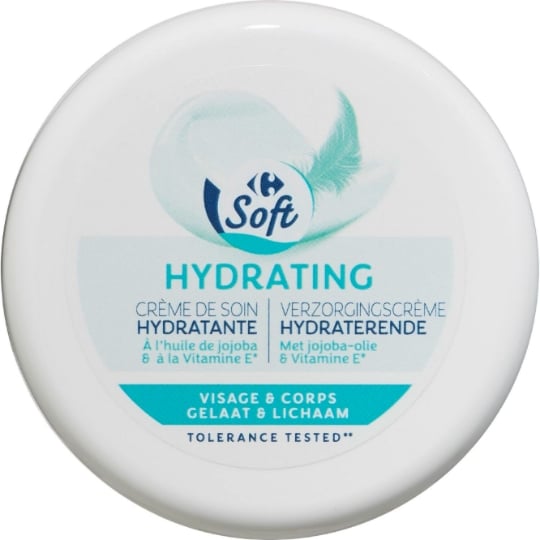 Crème Visage Corps Hydratante CARREFOUR SOFT