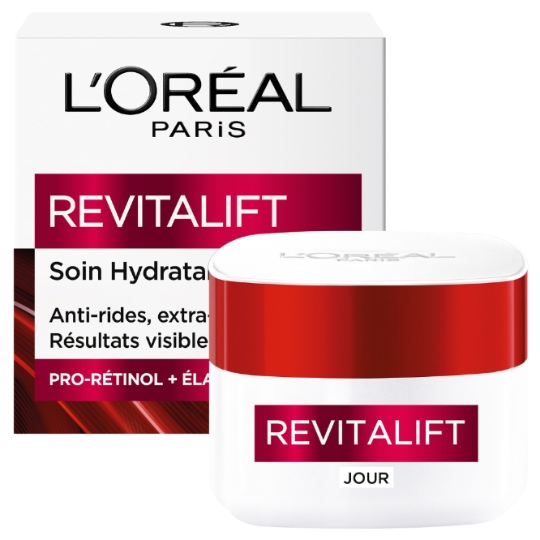Crème Jour Hydratant Anti-rides Extra Fermeté Pro-Rétinol Avancé Fibrelastyl Revitalift L'OREAL PARIS