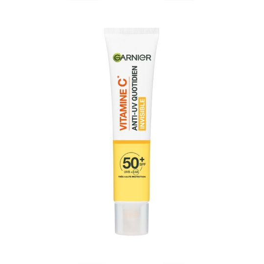 Fluide Anti-taches Quotidien Anti-UV Vitamine C Invisible SPF50+ GARNIER