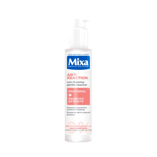 Nettoyant Doux Non Moussant Visage et Yeux Anti-Réactions MIXA