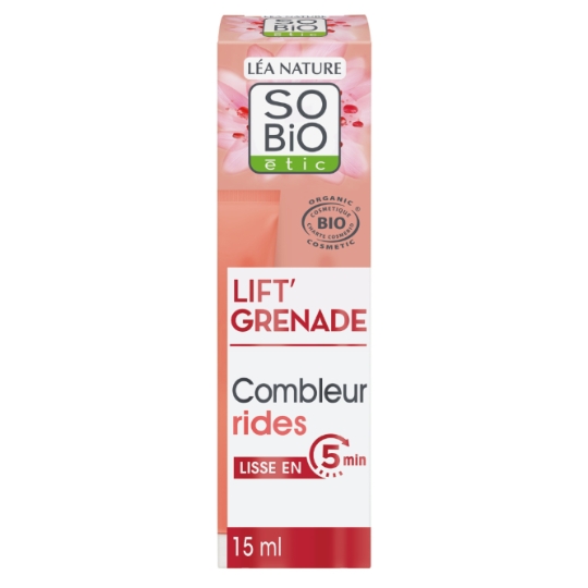 Soin Visage Combleur de Rides Lift'Grenade SO BIO ETIC
