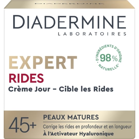 Crème Jour Anti-rides Repulpante Activateur Hyaluronique Expert Rides DIADERMINE