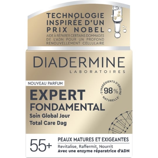 Crème Jour Visage Peau Mature Exigeante Expert Fondamental DIADERMINE