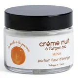 Crème Nuit Huile d'Argan Bio et Beurre de Karité DU MONDE A LA PROVENCE